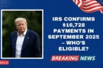 IRS Confirms